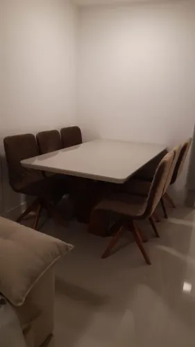 Mesa alto padrão 6 lugares