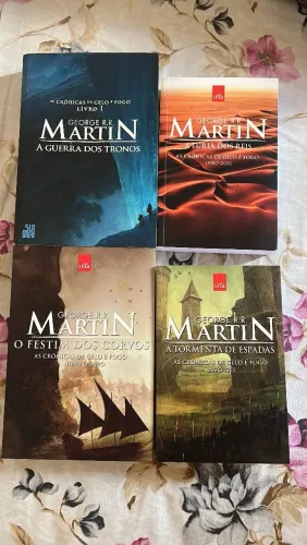 COLEÇÃO GAME OF THRONES VOL 1 AO 4
