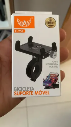 SUPORTE DE CELULAR PARA BIKE H'MASTON C251 - RETIRE HOJE!