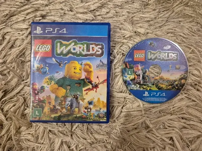 LEGO Worlds PS4 - Mídia Física