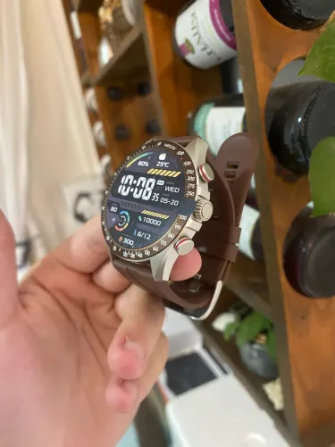 Relógio smartwatch Haylou Solar Pro tela amoled novo lacrado