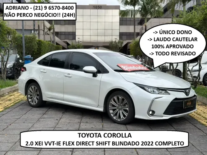 Toyota Corolla XEI 2.0 Flex 16V Aut. 2022