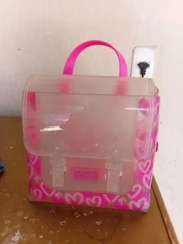 Mochila/lancheira barbie