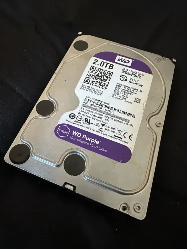 HD WD Purple 2TB SATA 3.5? - Ideal para DVR, CFTV e Armazenamento