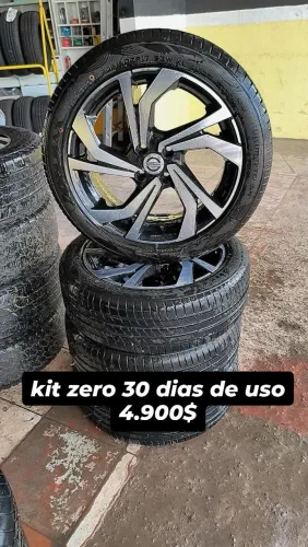 rodas aro 17 zera no cabelo kit<br><br>690$ cada