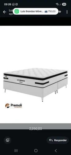 cama ACEITAMOS OFERTAS pode pedir desconto para a vendedora