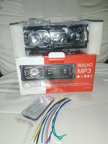 RADIO AUTOMOTIVO MP3 BLUETOOTH/USB/sd CONTROLE REMOTO RUCHI NT90003BT