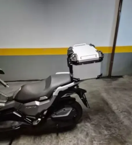 Baú 45L Reforçado bauleto bagageiro mas suporte