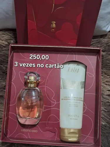 Kit Lily O Boticário
