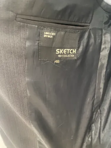 Paletó Blazer Sketch Tamanho 48 Chumbo