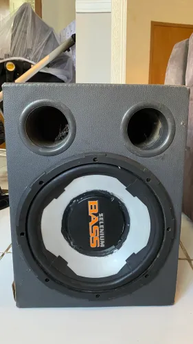 SUBWOOFER SELENIUM BASS + CAIXA DUTADA
