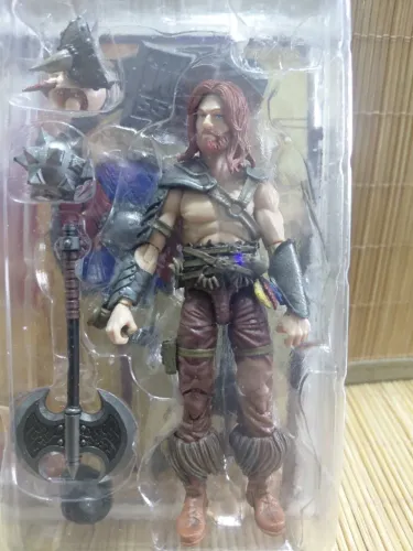 Barbarian adventurer Vitruvian hacks actions figure