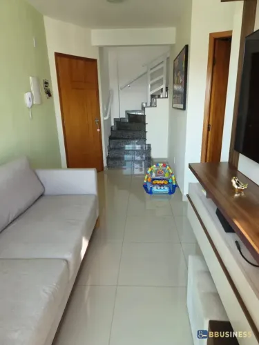 Cobertura com 68m, 2 dormitorios e com suite, espaço gurmet no bairro santa maria, sao cae