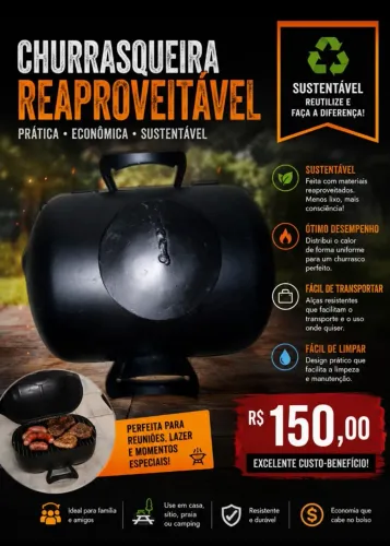 Churrasqueira chapa 20