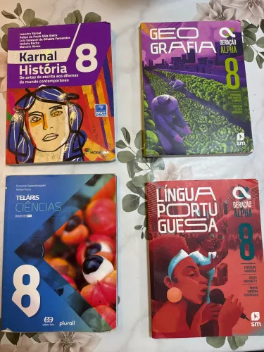 Livros Teláris (8ano)