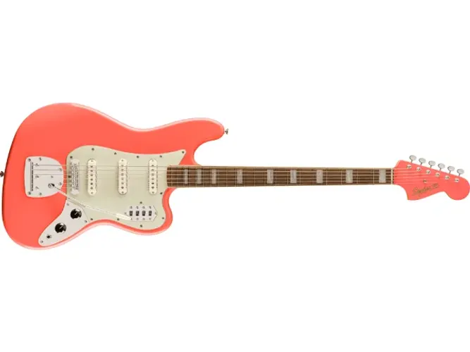 Fender Squier FSR Classic Vibe Bass VI LRL Tahitian Coral