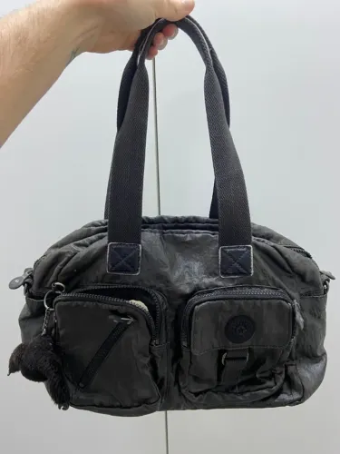 Bolsa Kipling Preta Original