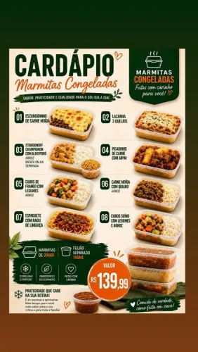 Marmitas congeladas
