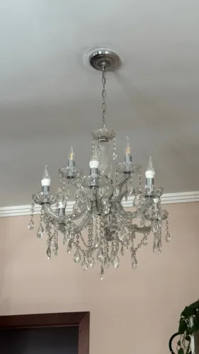 Lustre Candelabro Cristal