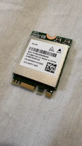 Placa antena Wi-Fi 5 (802.11ac) 2.4GHz e 5GHz