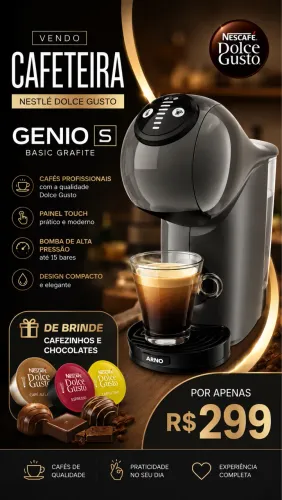 Cafeteira Nestle Dulce Gusto