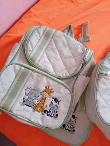 Bolsa de bebê tema safari 