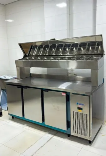 Condimentador inox 1.85 m * Novo 