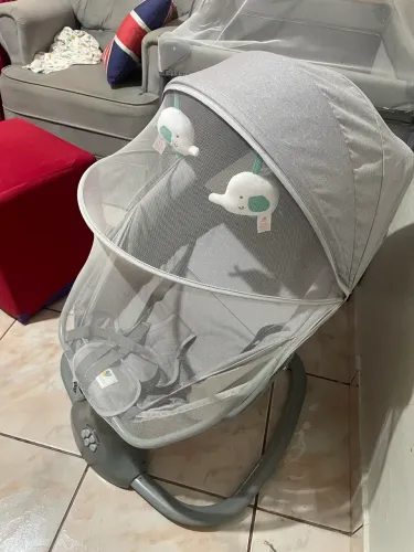 Cadeira de balanço elétrica para bebê