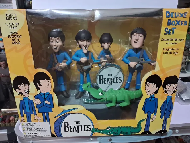 Mcfarlane Beatles Cartoon Deluxe Box Set Lacrado