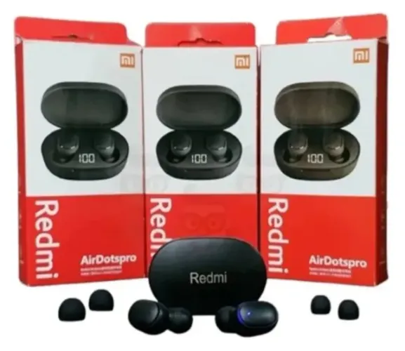 Fone Redmi Airdot Pro Com Visor Cor Preto - NOVO