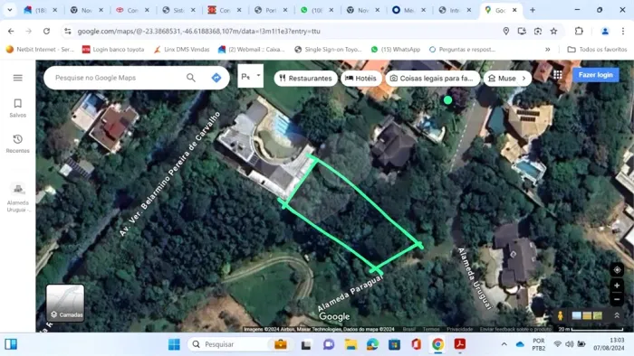 Terreno à venda no condomínio Parque Petrópolis 4 Secção, Mairiporã - SP