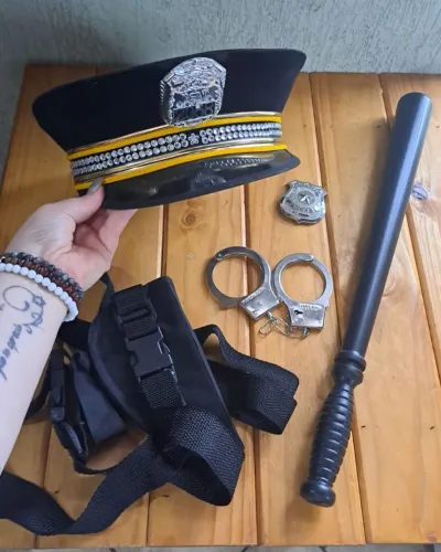 Kit policial fantasia