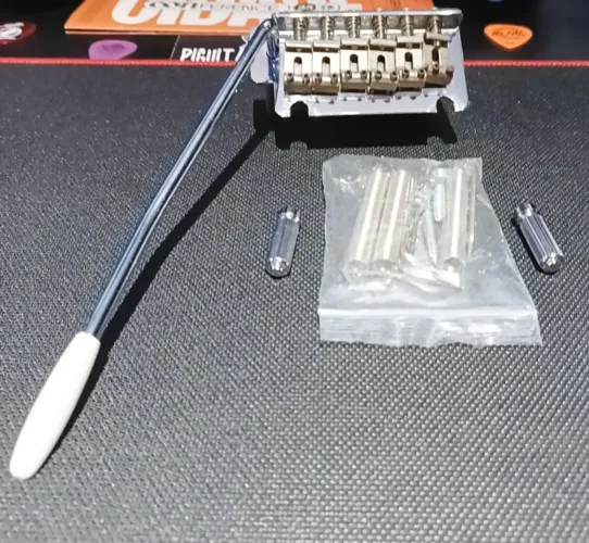 Ponte 2 pivôs para guitarra