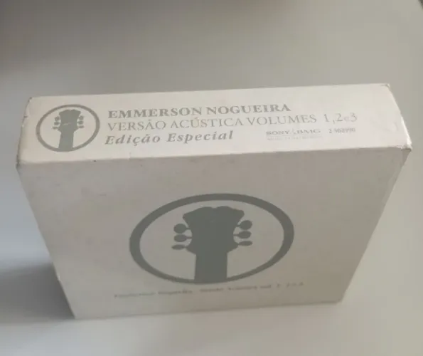 Emerson Nogueira Versão Acústica Volume 1, 2 e 3 Box CD