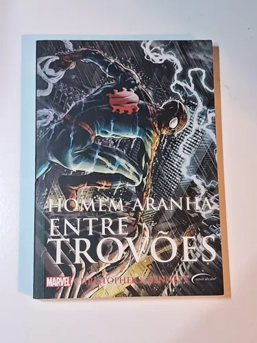 Homem Aranha Entre Trovoes - Livro marvel