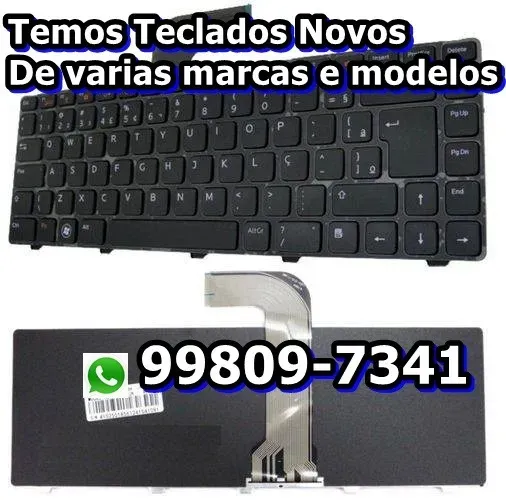 Troque o teclado do seu notebook hoje Trocamos na Hora, Atendo a domicilio 