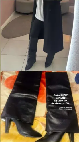 Vendo linda bota da marca Schulz 