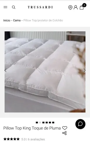 Pillow Top King Toque de Pluma