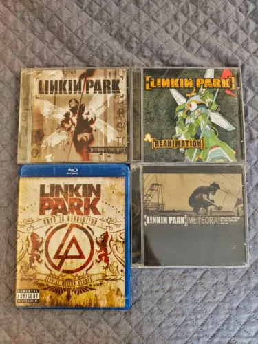 Pack Link Park Lacrados CD's e Bluray