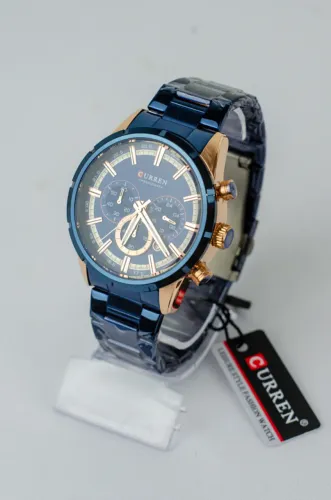 RELÓGIOS ORIGINAIS CURREN PULSEIRA INOX E COURO