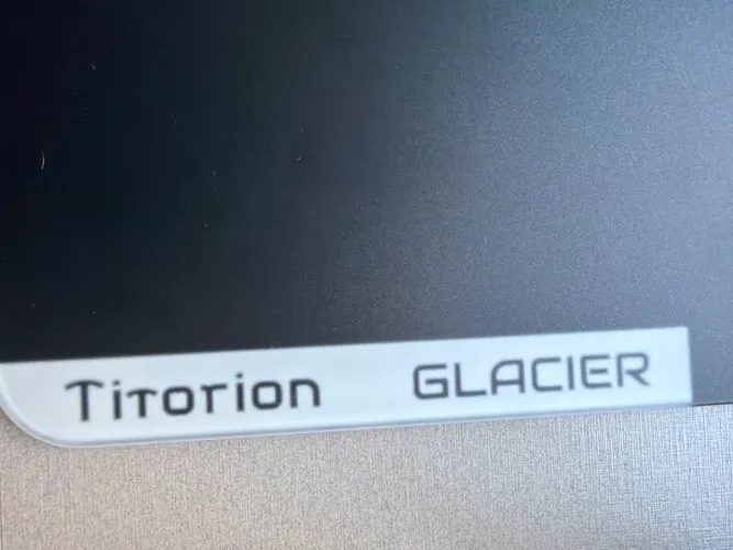 *NOVO* Mousepad Titorion Glacier preto