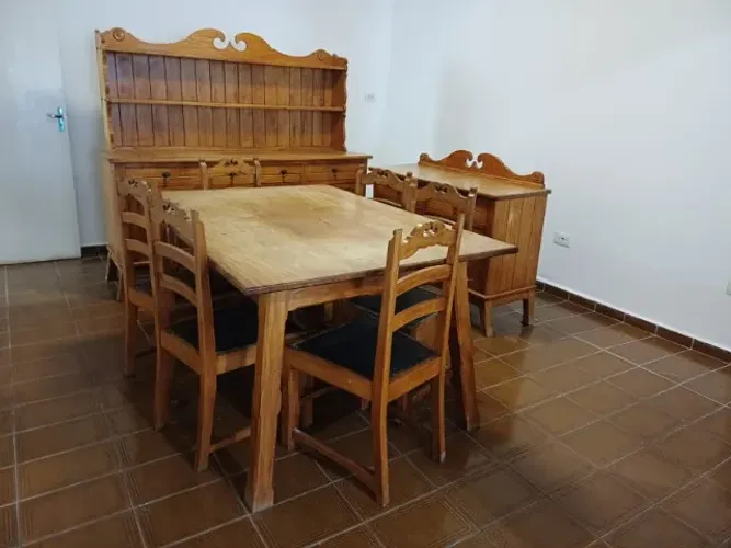 Sala de Jantar Vintage Madeira Maciça 