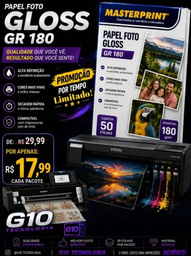 PAPEIS FOTOGRAFICOS E ADESIVOS