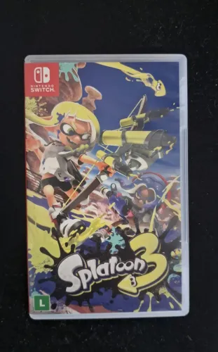Promoção Jogo Splatoon 3 Nintendo Switch( ACEITO CREDISHOP)