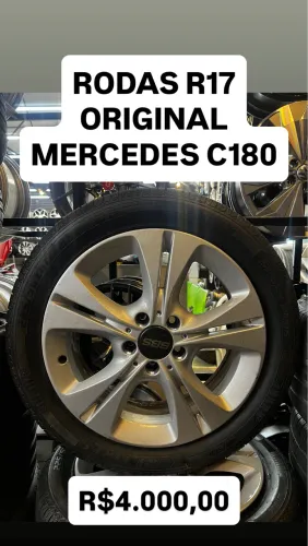 Rodas R17 Originais Mercedes c180