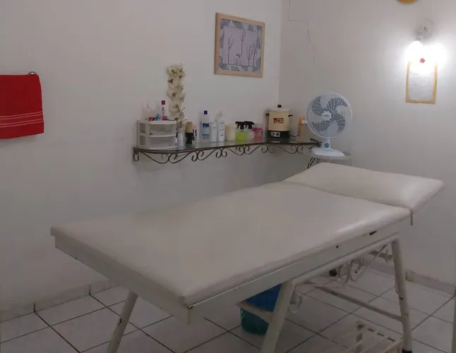 Cama depilação para salão de beleza