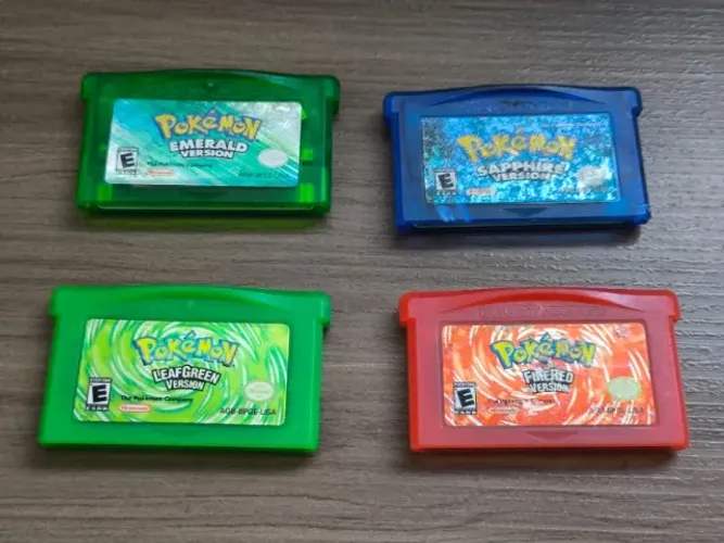 Jogos de pOkemon - GBA - Game Boy