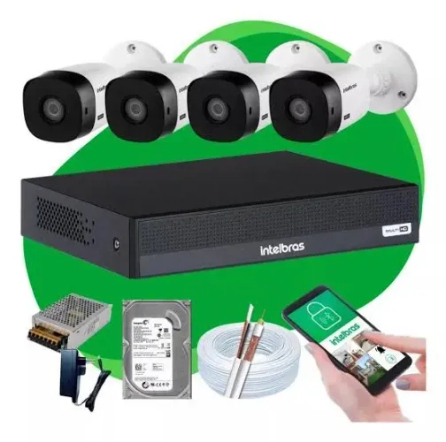 Kit cftv intelbras