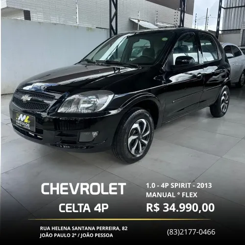 Chevrolet Celta Spirit/ LT 1.0 MPFI 8V Flexp. 5P 2013