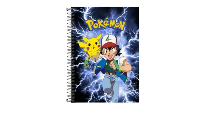 CADERNO PERSONALIZADO 1 MATÉRIA PODEMON